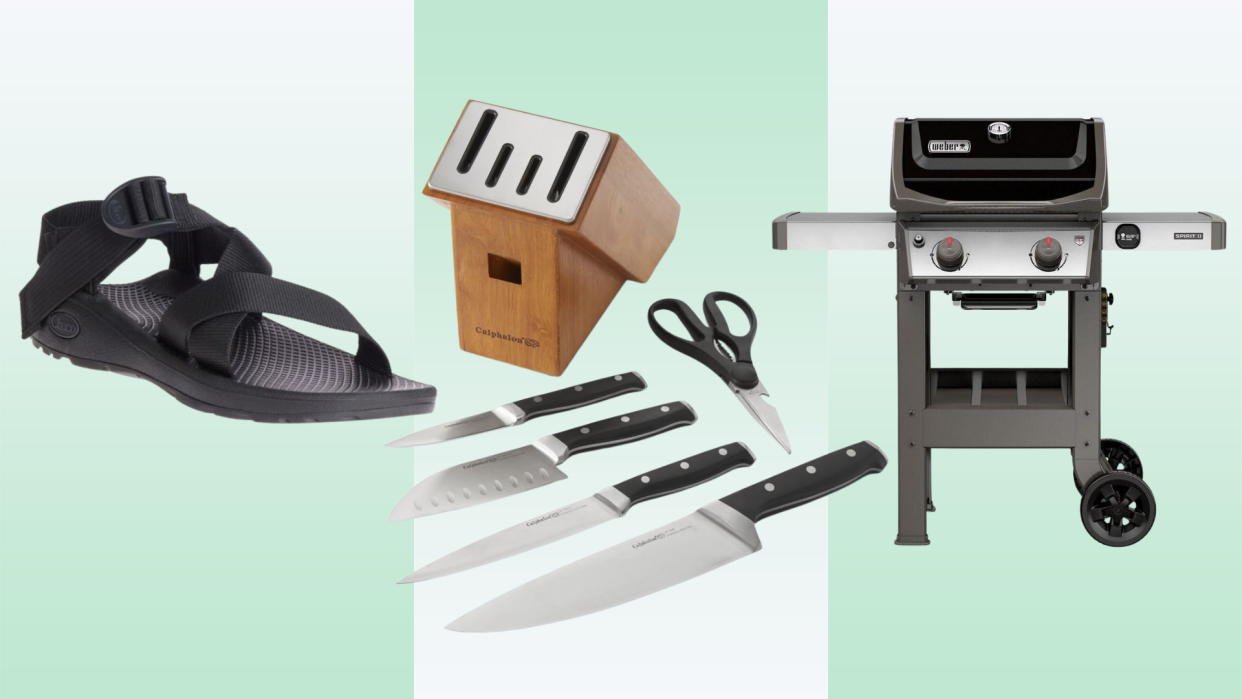 Save up to 70% before the weekend on stuff for your kitchen, closet, patio and more. (REI/Amazon)