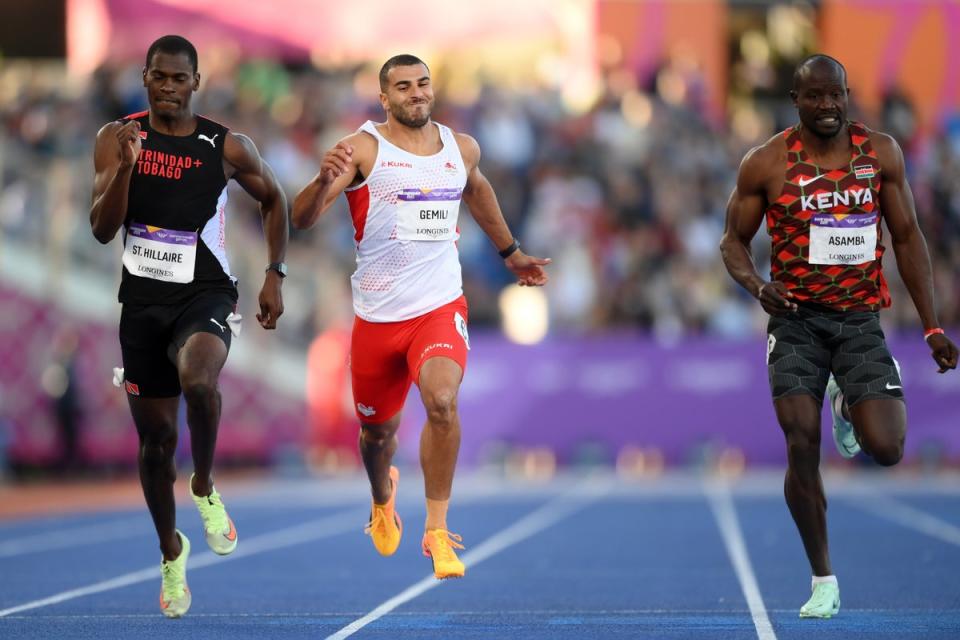 Adam Gemili of team England competes during the Men's 200m Semi-Finals (Getty Images)