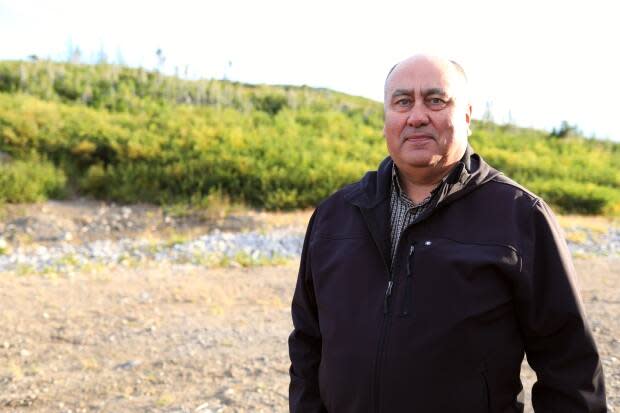 Barry Andersen makes sure searches are safe and follow policies and procedures in Makkovik, Labrador, through his role as community constable and search and rescue coordinator.  (Heidi Atter/CBC - image credit)