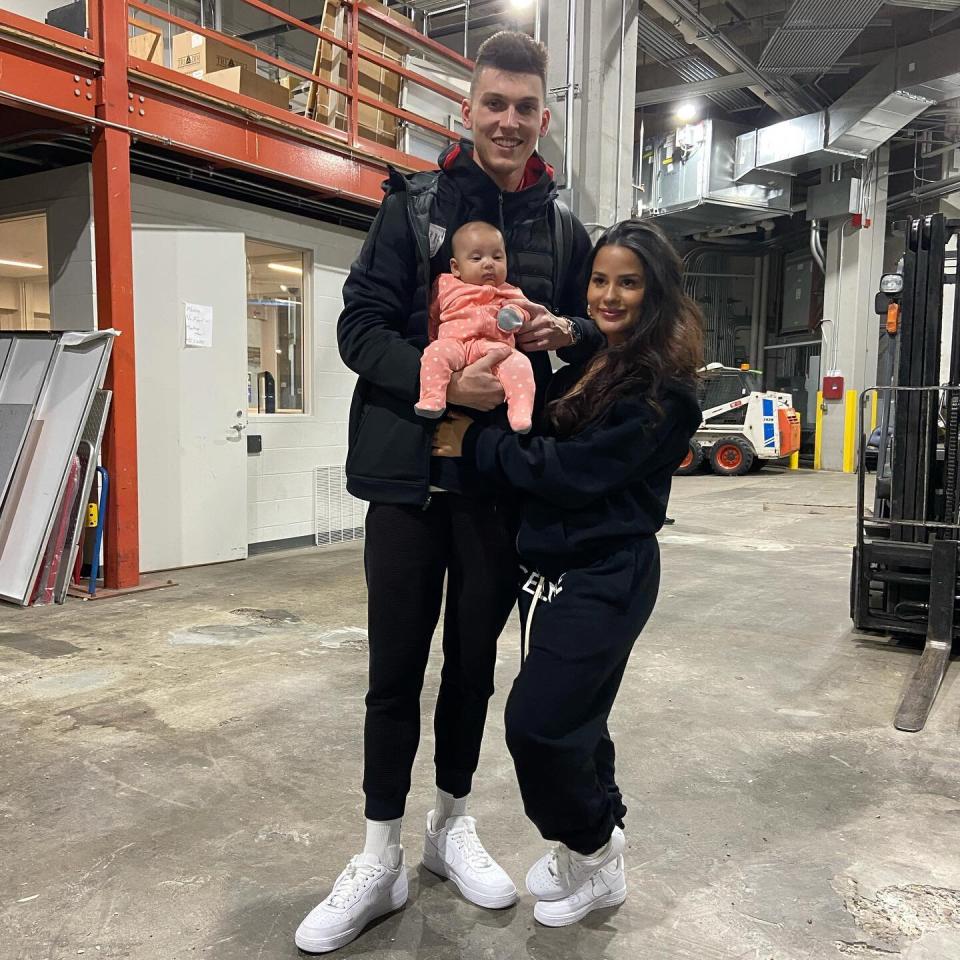 Tyler Herro and family