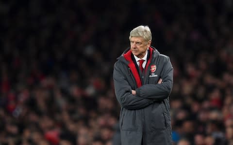 wenger is cold - Credit: GETTY IMAGES