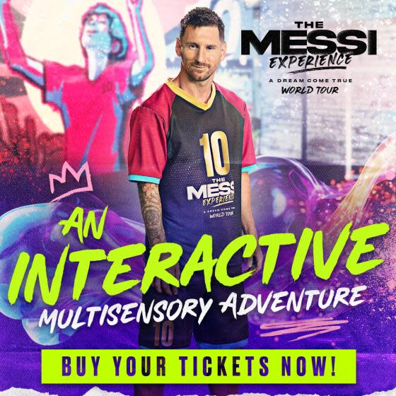 The Lionel Messi Experience promo