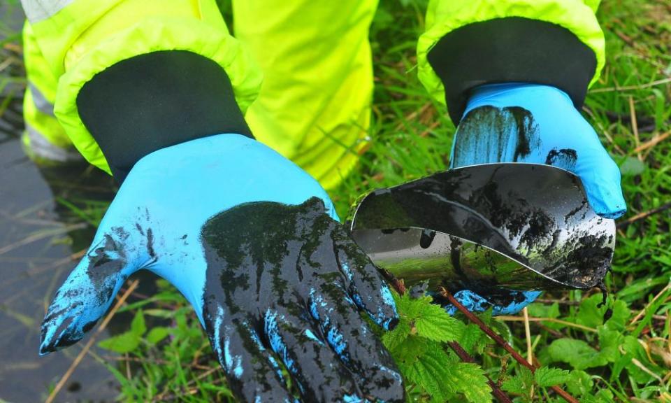 <span>Photograph: The Environment Agency/PA</span>