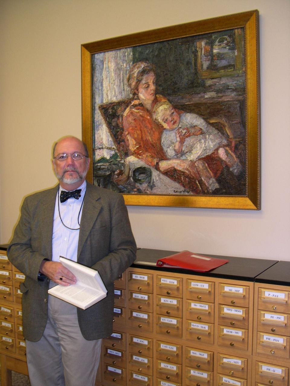Steve Cotham at McClung Historical Collection