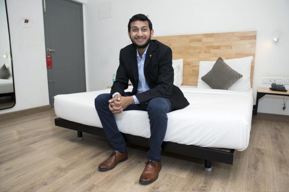 Ritesh Agarwal, Oyo Rooms Founder and CEO in Bengaluru, India, in September 2018. Photographer: Samyukta Lakshmi/Bloomberg