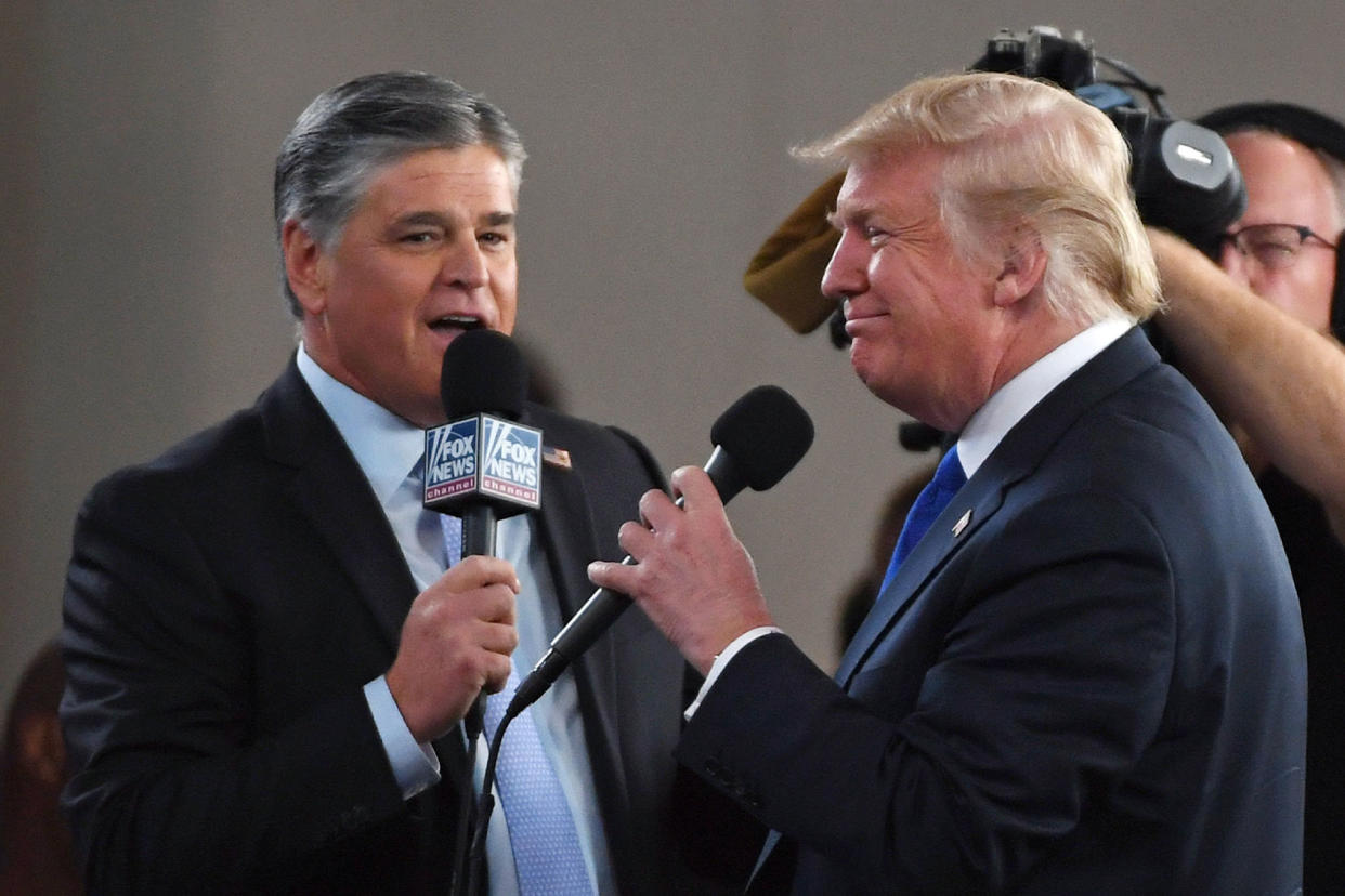 Donald Trump; Sean Hannity Ethan Miller/Getty Images