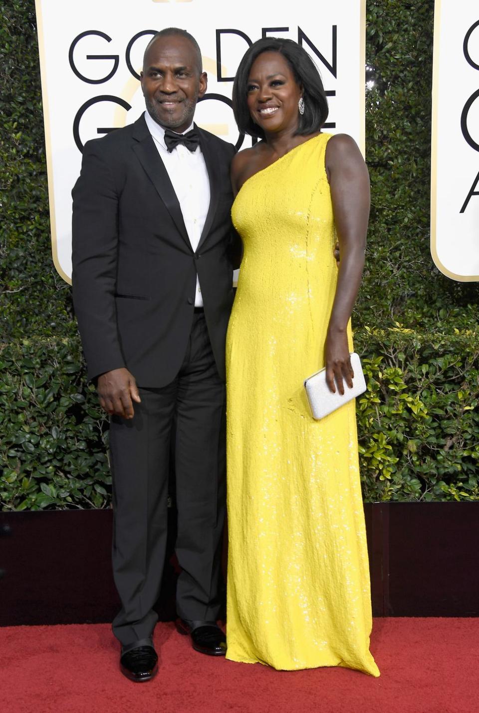 Julius Tennon and Viola Davis