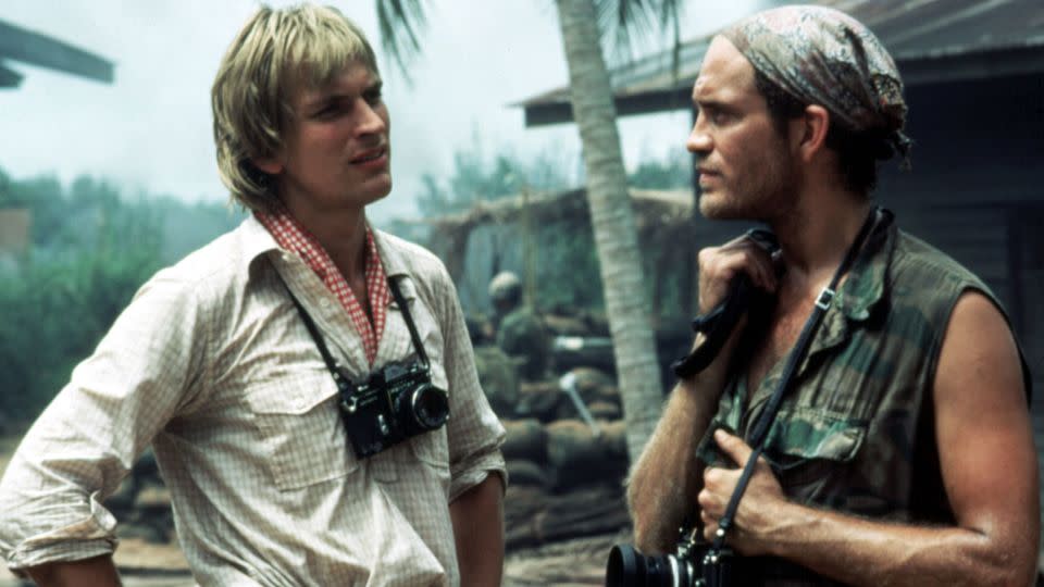(From left) Julian Sands, John Malkovich in 1984's "The Killing Fields." - Warner Brothers/Everett Collection