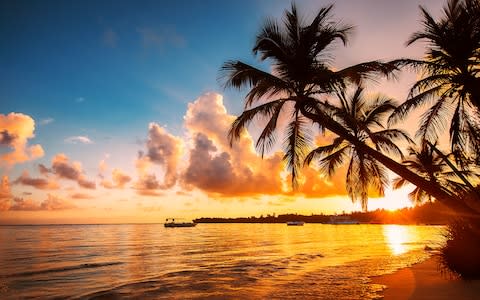 Sunset in the Caribbean - Credit: iStock