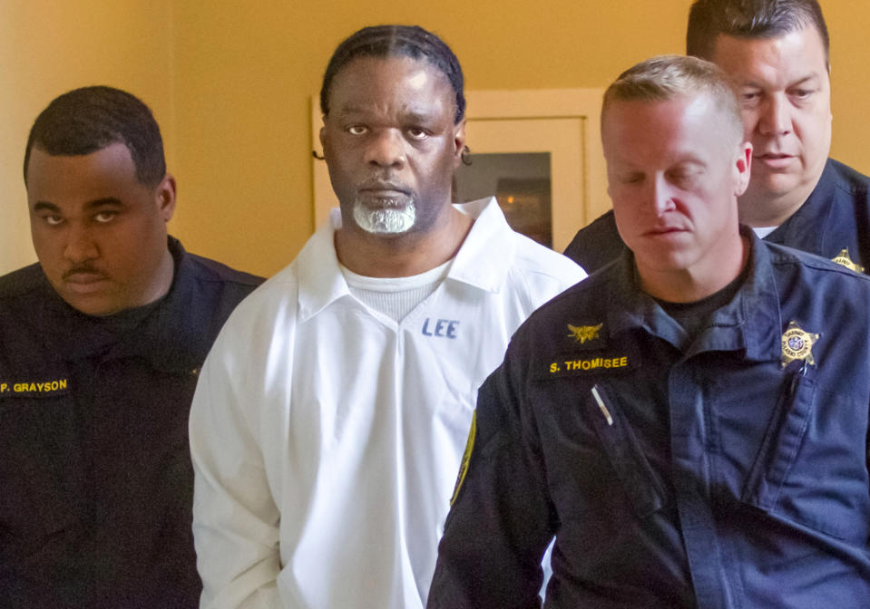 Image: Ledell Lee appears in Pulaski County Circuit Court (Benjamin Krain / AP)