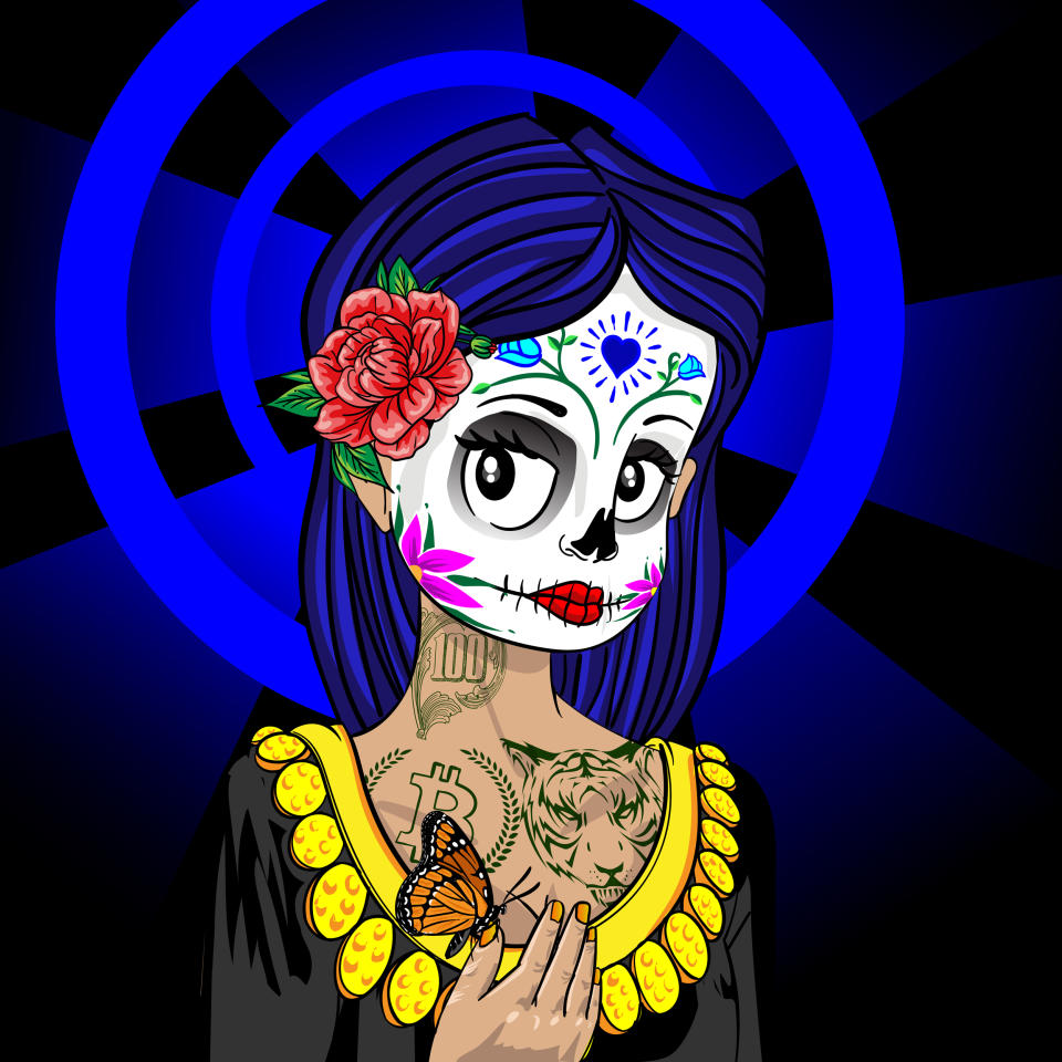 Image: Day of the Dead NFT (Armando Parrilla)