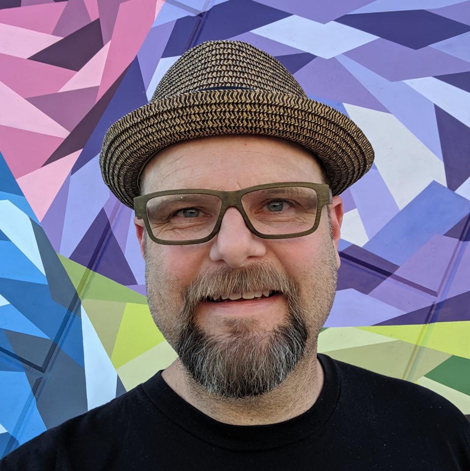 Author Alan Gratz.