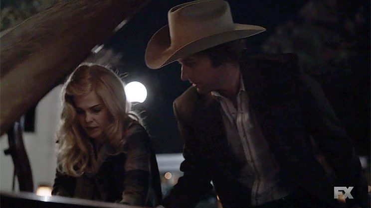 Keri Russell as Elizabeth Jennings and Matthew Rhys as Philip Jennings in FX's The Americans. (Screengrab: FX)