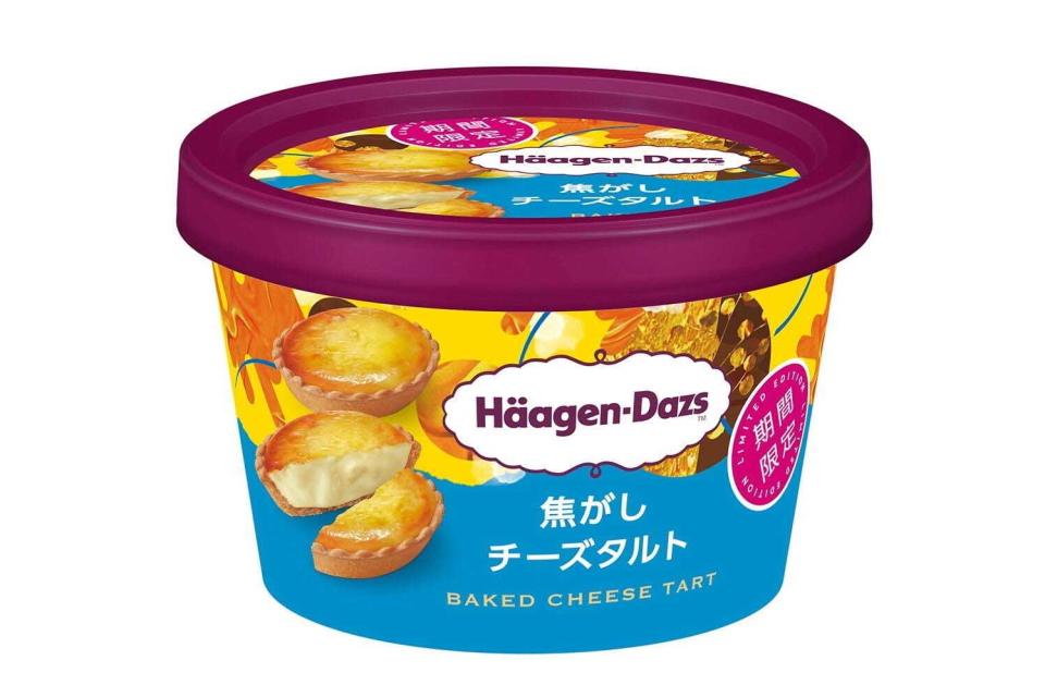 日本直送Häagen-Dazs雪糕新口味！黑蜜黃豆粉麻糬/日式芝士撻/草莓芝士餅