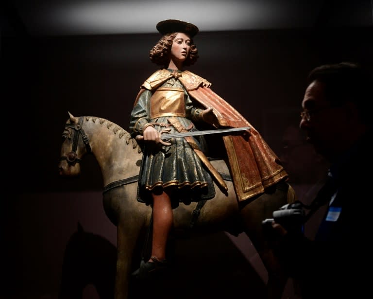 Hispanic sculpture, paintings and artifacts collected by American philanthropist go on display at the Prado