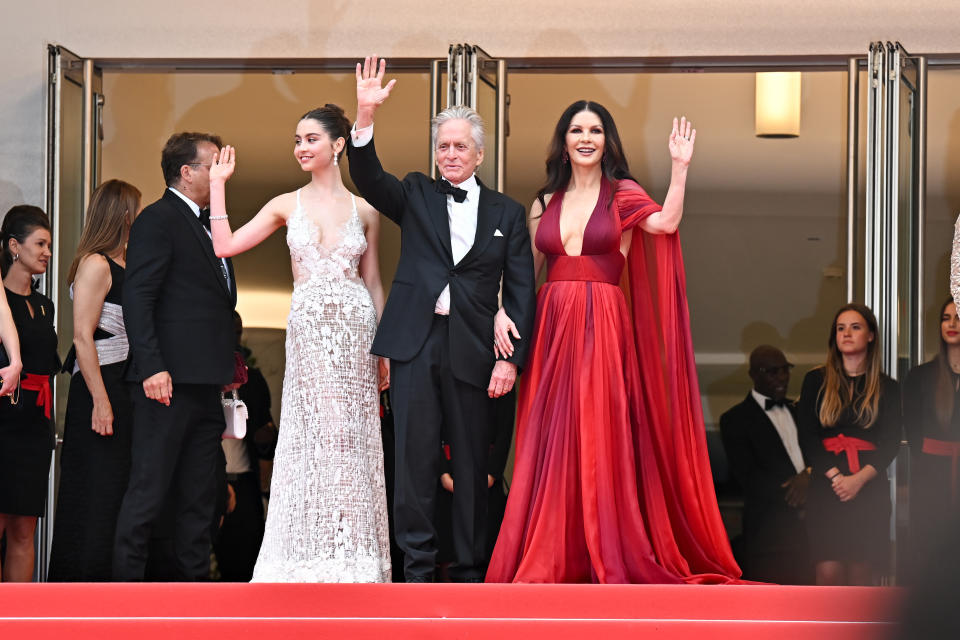 Carys Zeta, Michael Douglas and Catherine Zeta-Jones