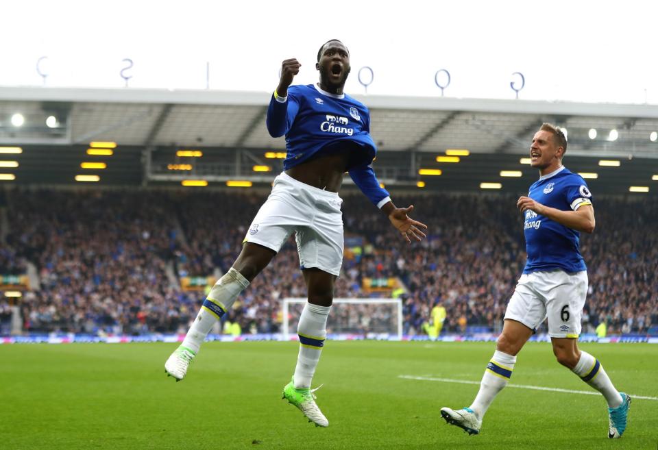 Romelu Lukaku is the Premier League's top scorer