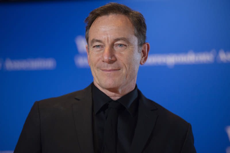 Jason Isaacs arrives at the White House Correspondents' Association Dinner at the Washington Hilton in Washington, D.C., on April 30, 2022. The actor turns 61 on June 6. File Photo by Bonnie Cash/UPI