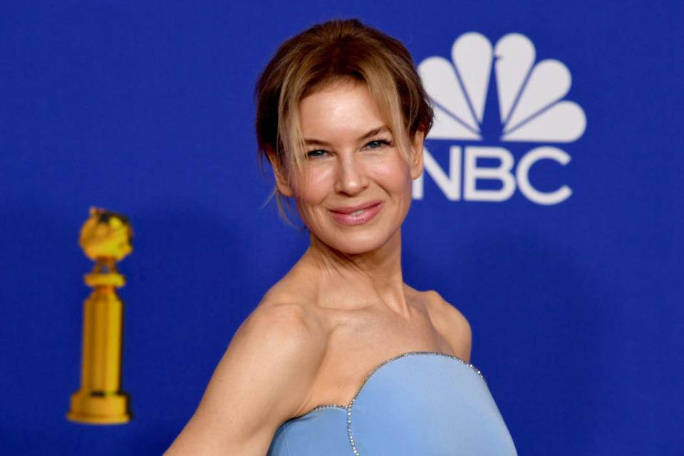 Closeup of Renée Zellweger