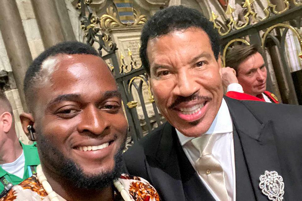 Chigozie Anozie Chigozie Anozie and Lionel Richie