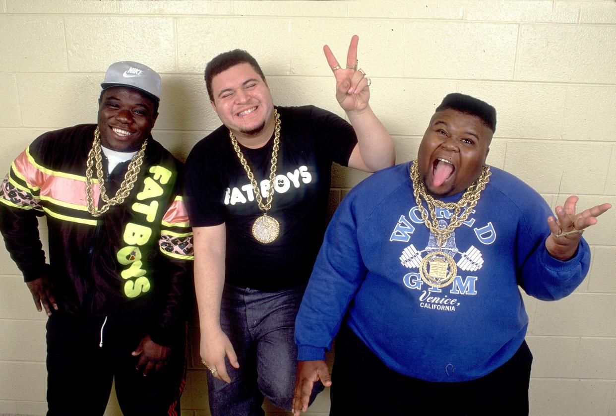 The Fat Boys on Oct. 30, 1987 in Chicago. 