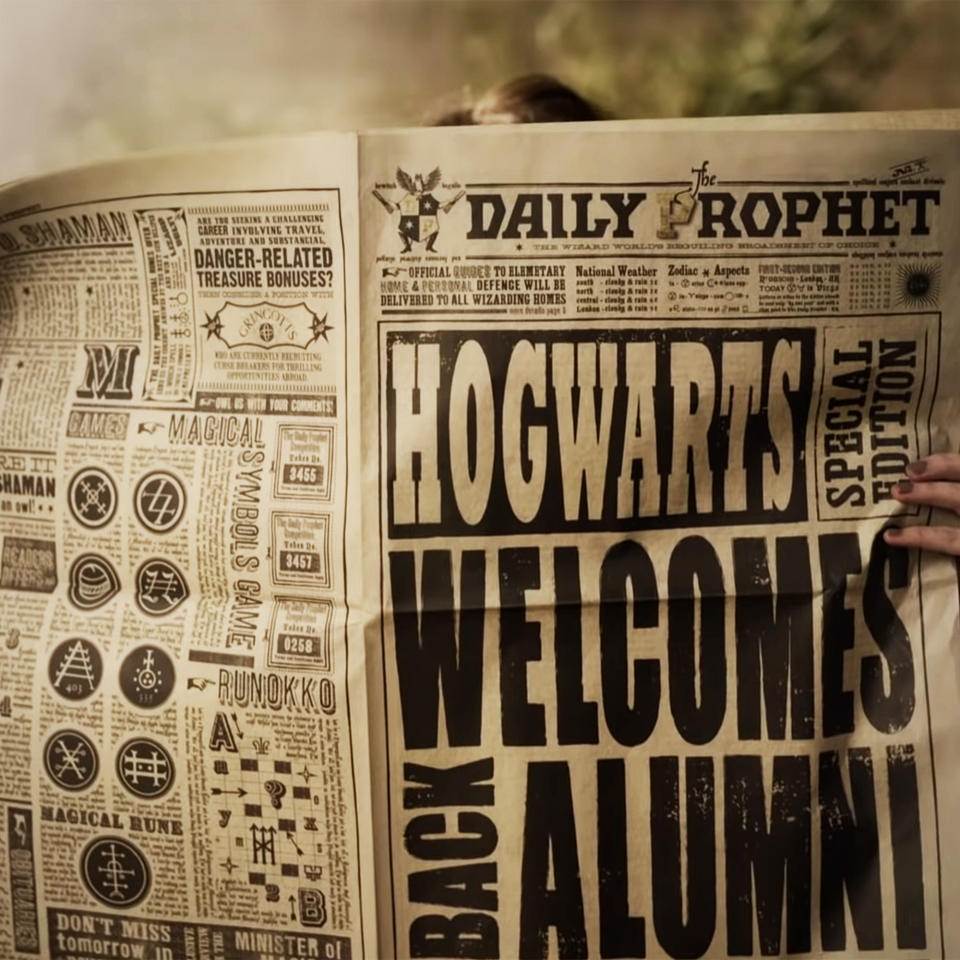 The return to Hogwarts is just around the corner. (HBO Max / YouTube)