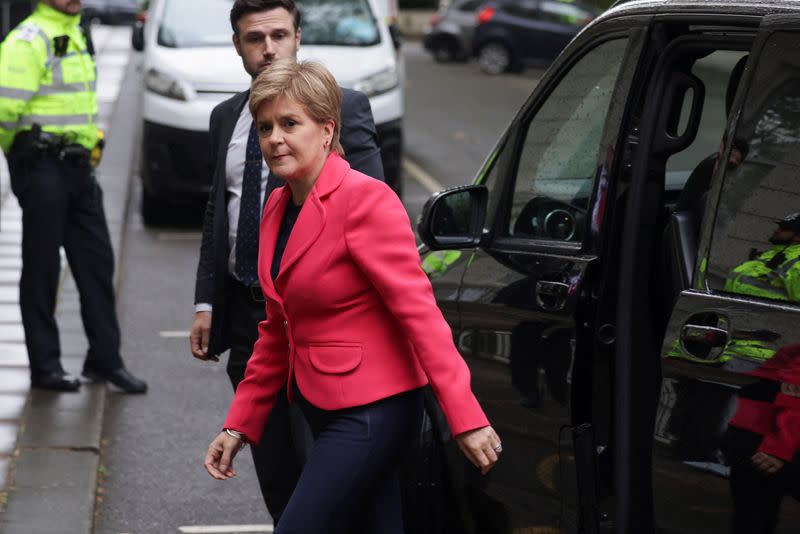 Former Scottish First Minister Sturgeon to attend the COVID-19 Inquiry in London