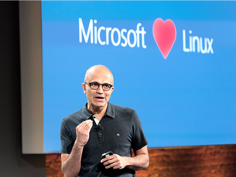 Satya Nadella Linux