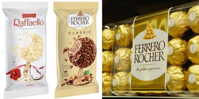 Hurrah, Ferrero Rocher and Raffaello launch first ice cream range