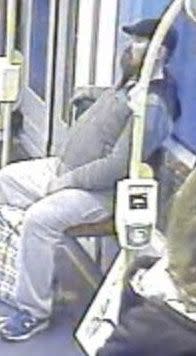 The Transit Crime Investigation Unit has released CCTV footage of the man they wish to speak to. Source: Victoria Police