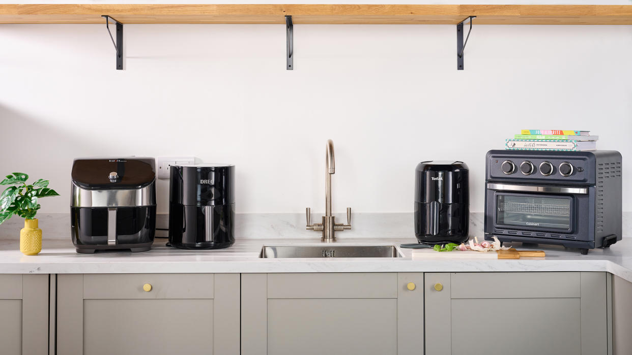  An assortment of the best air fryers in Reading test kitchen. 