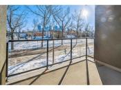 <p><span>616 3 Avenue Northwest, Calgary, Alta.</span><br> You can also get a little closer to nature by relaxing on one of the home’s two balconies.<br> (Photo: Zoocasa) </p>