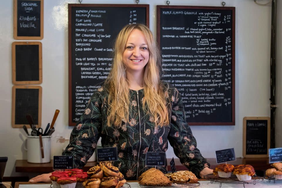 Pastry chef Claire Ptak, owner of the fashionable Violet Bakery in East London, will be creating a sponge inspired by ‘the bright flavours of spring’. Photo: Getty Images