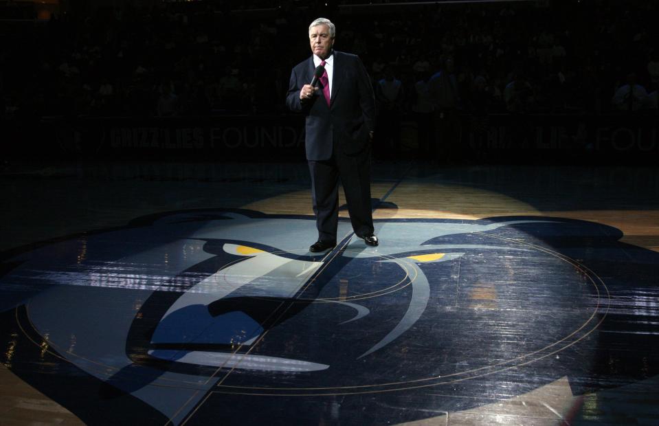 Former Memphis Grizzlies owner Michael Heisley, shown in a 2009 photo, favored the name Memphis Express when the team moved to the Bluff City.