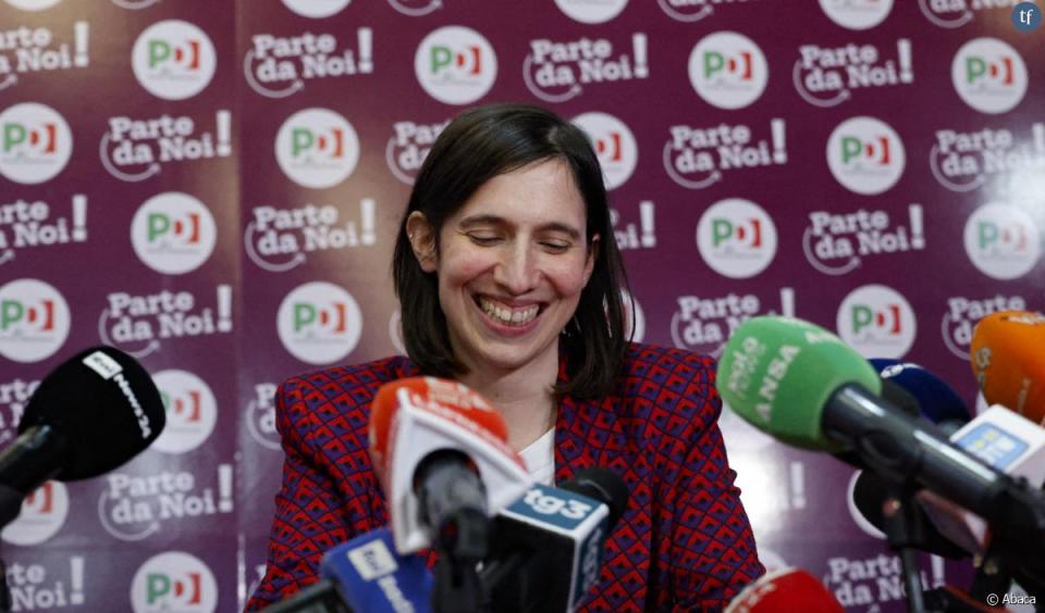 Jeune, lesbienne, féministe : Elly Schlein est la nouvelle leader de l'opposition italienne - Abaca