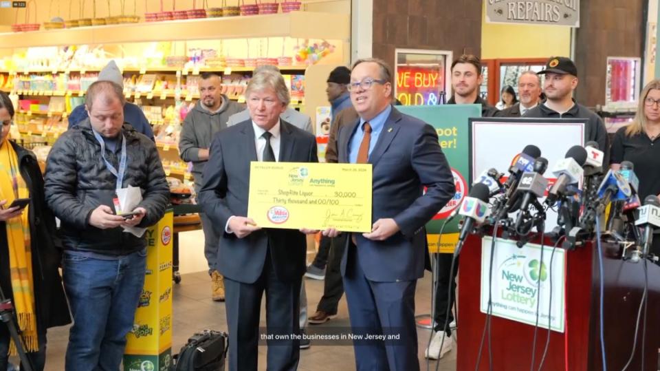 Richard Saker, CEO of ShopRite Liquors New Jersey Lottery