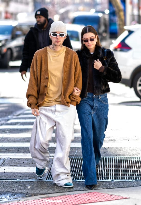 Hailey Baldwin y Justin Bieber