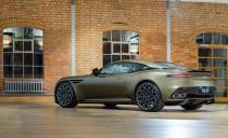 <p>The roof and roof strakes are painted body color instead of the contrast finish more common to the Aston DBS.</p>