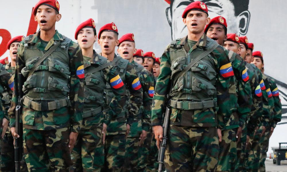 Venezuelan soldiers 