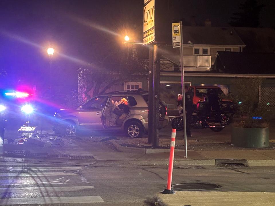A suspect in a fatal hit-and-run was arrested in a Wauwatosa parking lot after a vehicle crashed during a police chase on Tuesday.