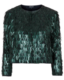 feather sequin jacket, Rachel Zoe's holiday outfit ideas