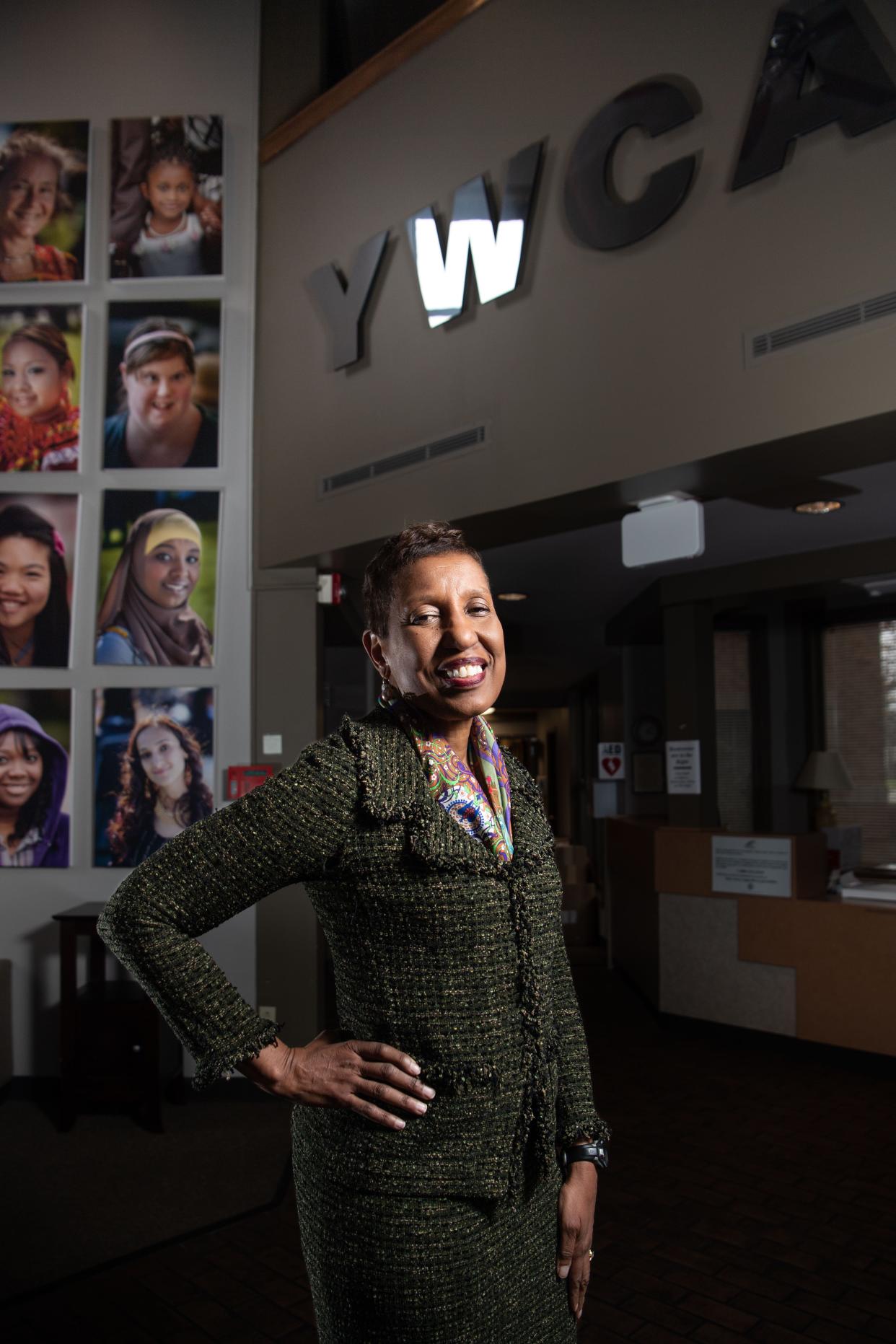 At YWCA, Sharon Roberson, shown in Nashville, Tenn., on Monday, Jan. 29, 2024, launched Abbie’s Safe Home, a pet-shelter program for families fleeing domestic abusers.