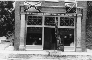 The Loan and Exchange Bank of Hampton, circa 1950s.