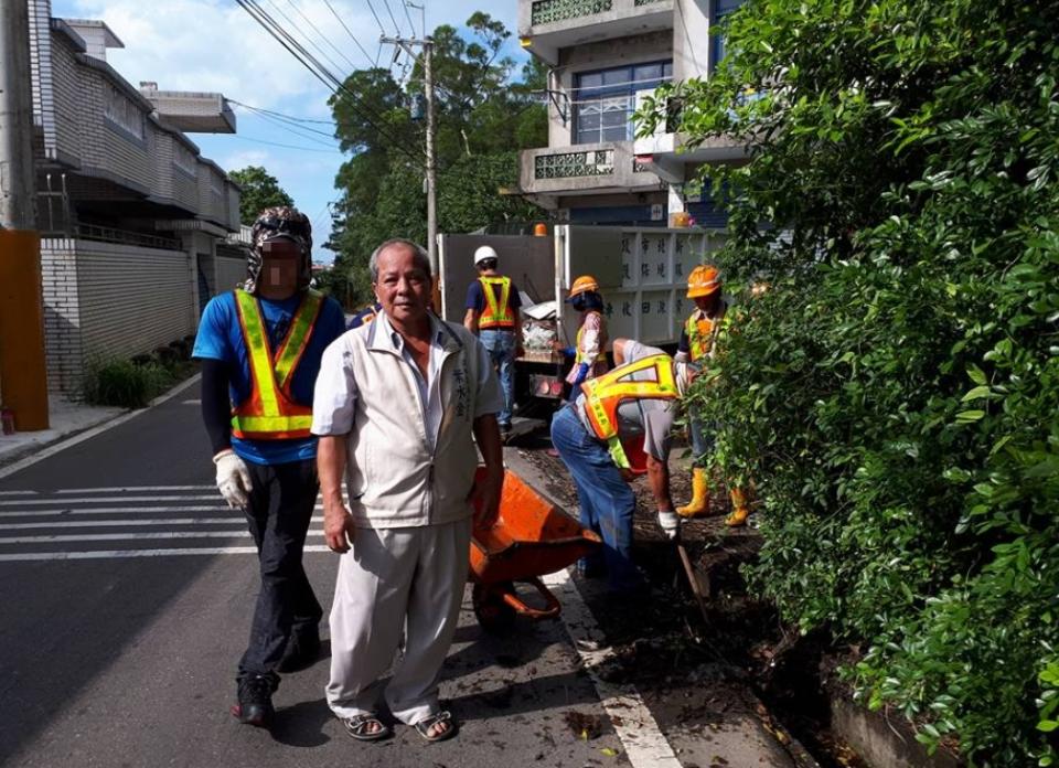 淡水義山里長葉水金，昨日車禍身亡。（圖／翻攝自葉水金臉書）