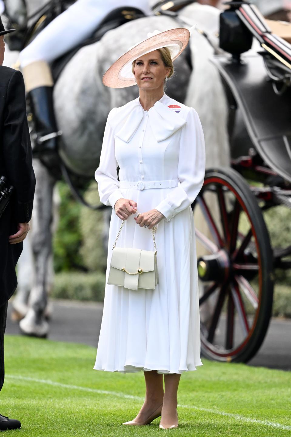 Sophie, Duchess of Edinburgh, at day two of Royal Ascot 2023.