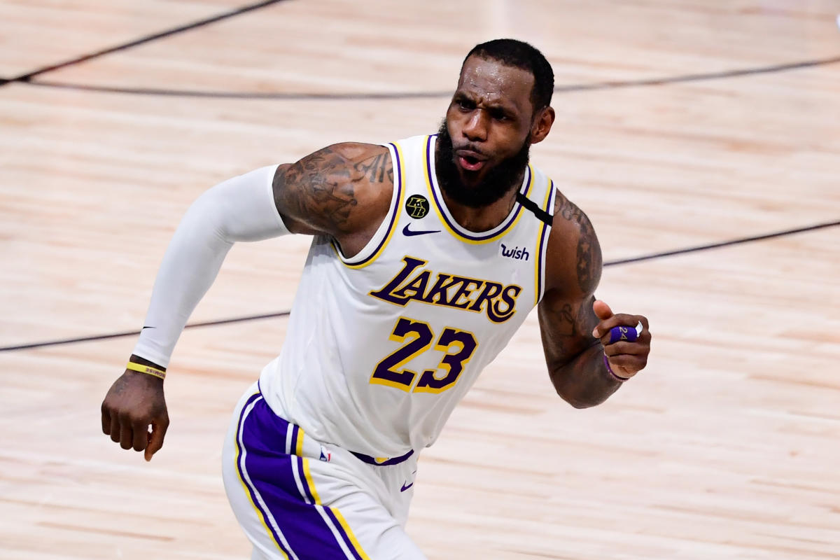 LeBron James Wins Finals MVP - Game 6, Lakers vs Heat