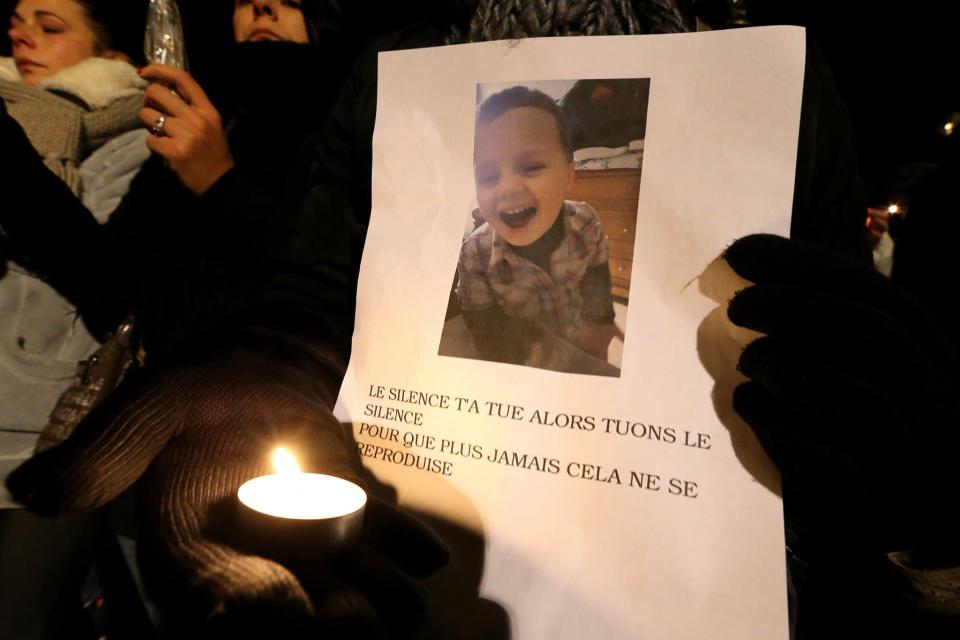 Tony, 3 ans, a été battu régulièrement jusqu'à sa mort le 26 novembre 2016. - FRANCOIS NASCIMBENI