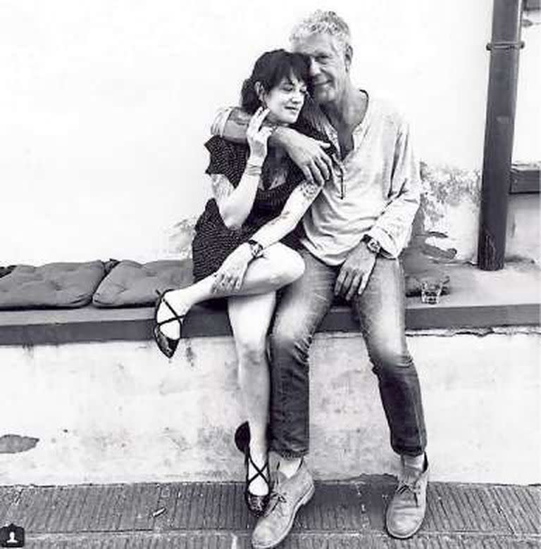 Argento y Bourdain