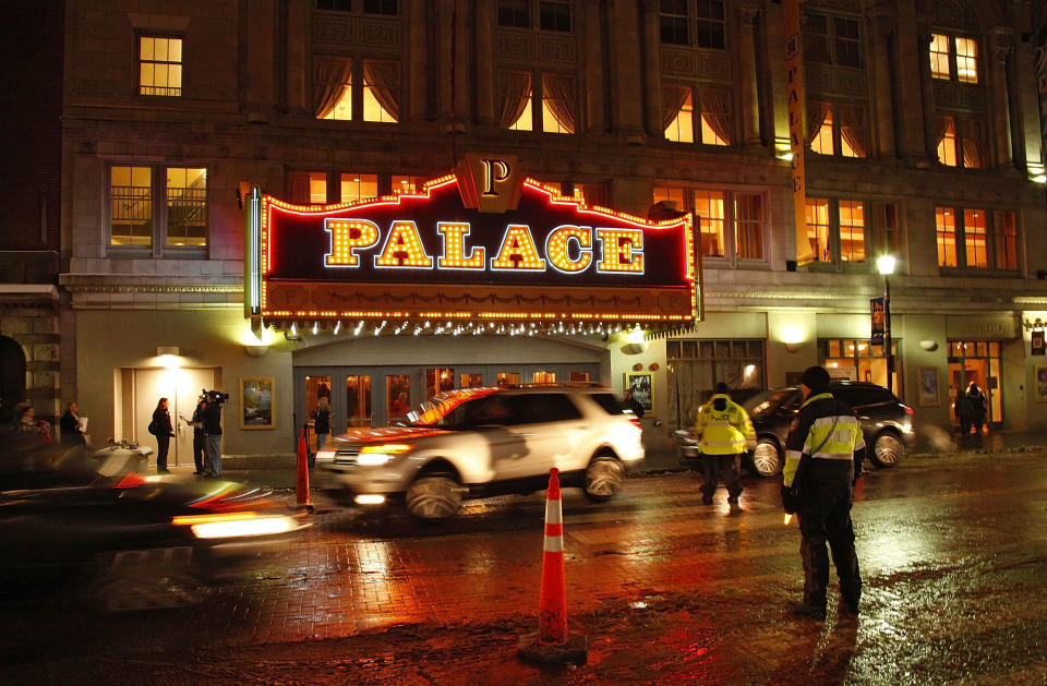 WATERBURY, CT - JANUARY 28:  A general view of atmosphere before the From Broadway with Love: A Benefit Concert for Sandy Hook performance at the Palace Theater on January 28, 2013 in Waterbury, Connecticut.  (Photo by David Surowiecki/Getty Images)