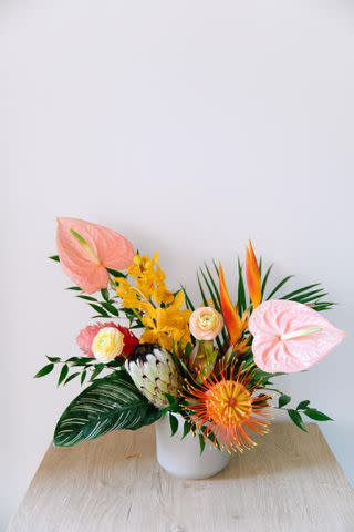 <p>Photo by <a href="https://thepinecollective.co/" data-component="link" data-source="inlineLink" data-type="externalLink" data-ordinal="1" rel="nofollow">The Pine Collective</a>, Florals by <a href="https://lulusleiandbouquets.com/" data-component="link" data-source="inlineLink" data-type="externalLink" data-ordinal="2" rel="nofollow">Luluâ€™s Lei and Bouquets</a></p>